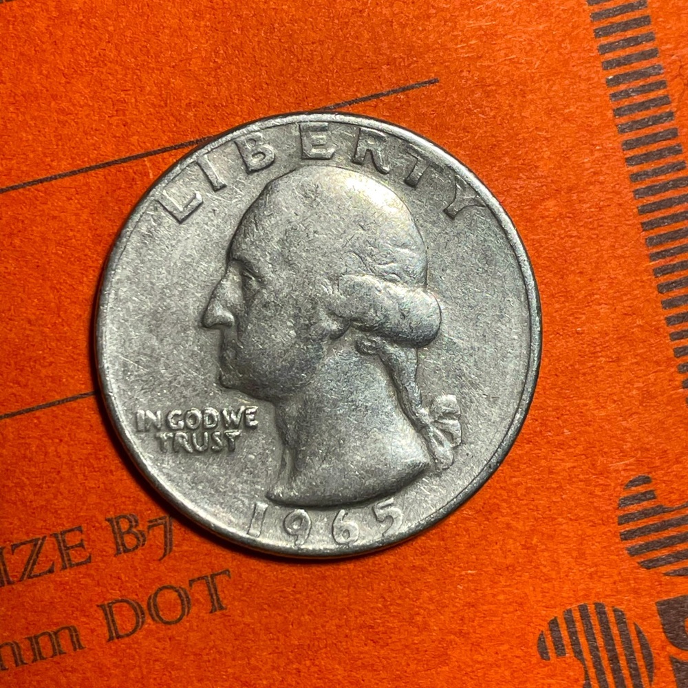 1965 Quarter Coin